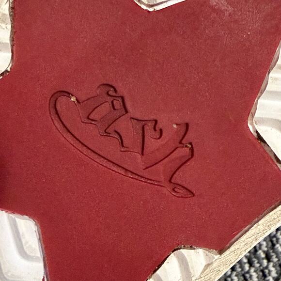 ASH Sock Style Knit High Top Sneakers Gray White Red Star EU 38 - Picture 12 of 13